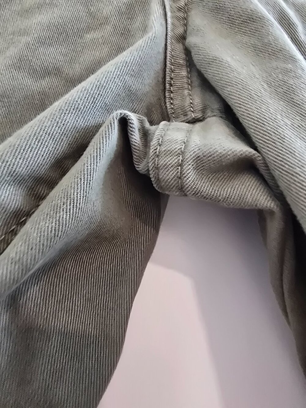 Marine Layer Bridget Crop Pant - Dusty Olive - Picture 5 of 7